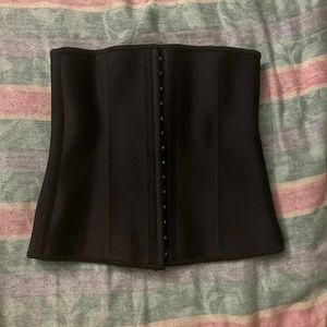 YIANNA Waist Trainer for Women Body Shaper Long Torso Sport Latex Cincher Corset